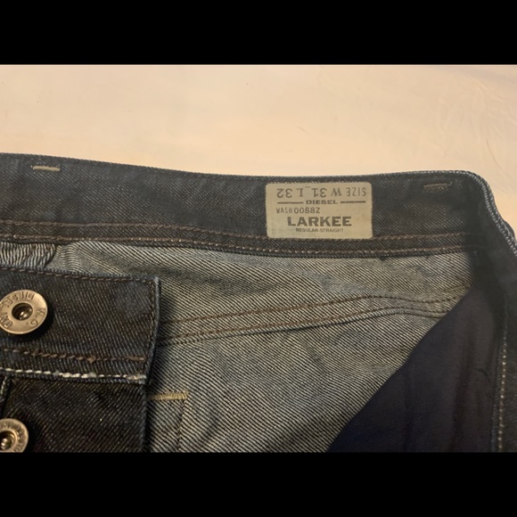 Diesel Larkee Regular Straight Leg Jeans - Picture 2 of 7